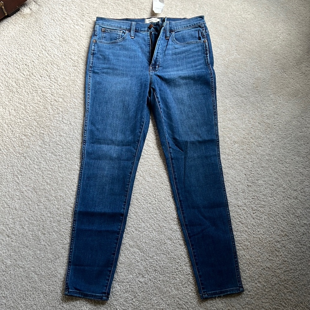 Madewell 10” High Rise Skinny Size 30 Style M6234
